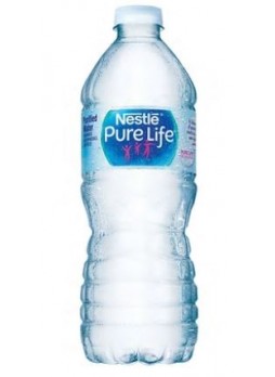 Nestle® Pure Life® Bottled Purified Water, 16.9 oz. Bottles, 24/Case